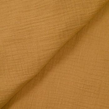 Double gaze spéculoos 150x135 cm Certifié Oeko-Tex Standard 100