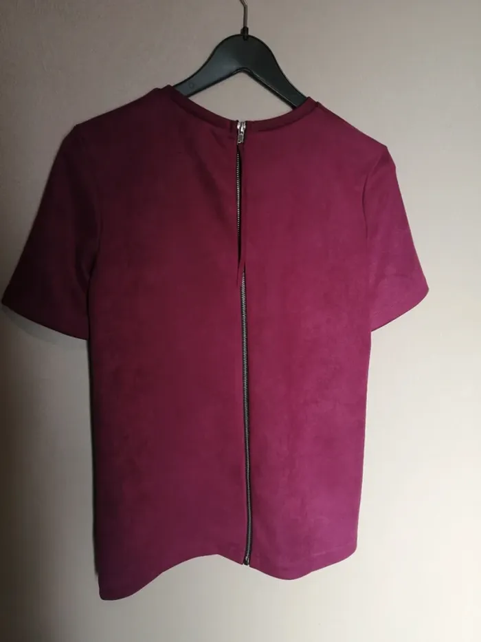 😍 Superbe top violet Zara S