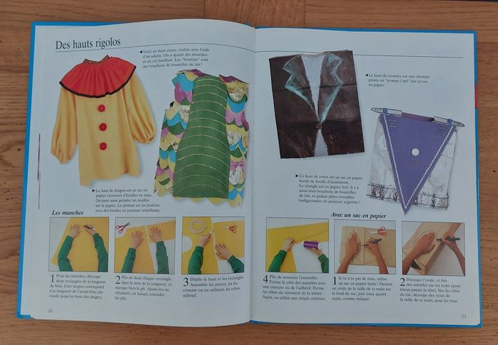 Je me déguise en trois coups de ciseaux - Fleurus Idées - photo numéro 4