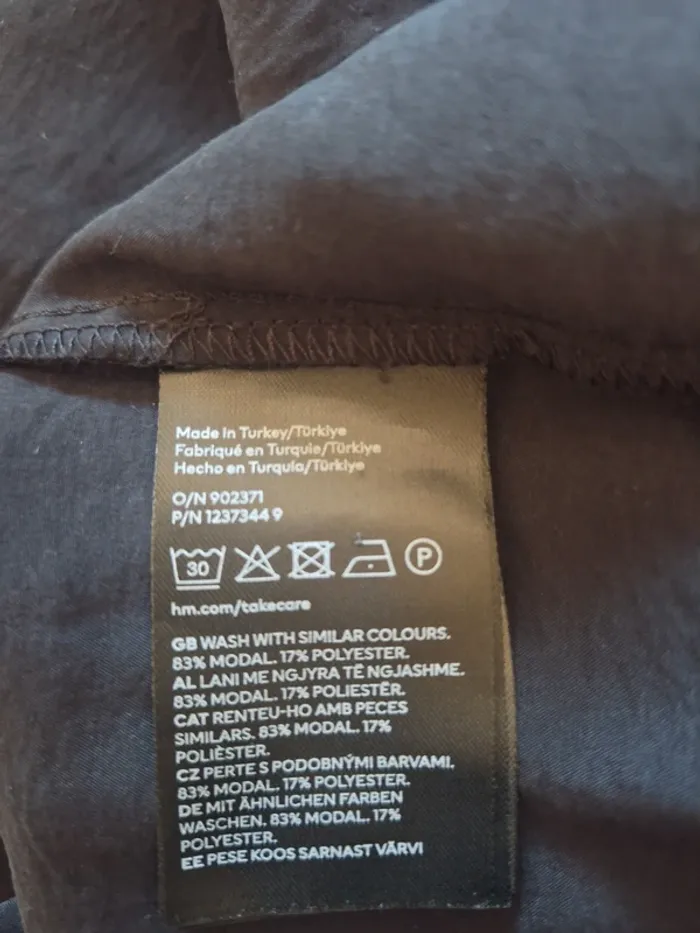 Chemise noire style saharienne - photo numéro 4