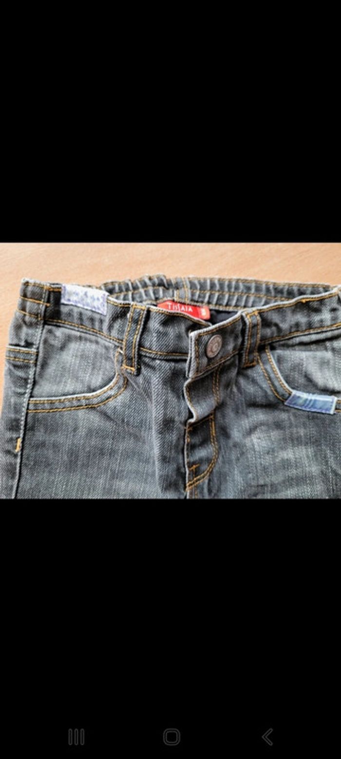 2 pantalons jeans chauds doublés 18 mois - photo numéro 5
