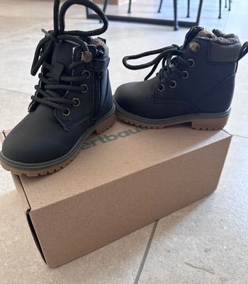 Boots noires Vert Baudet