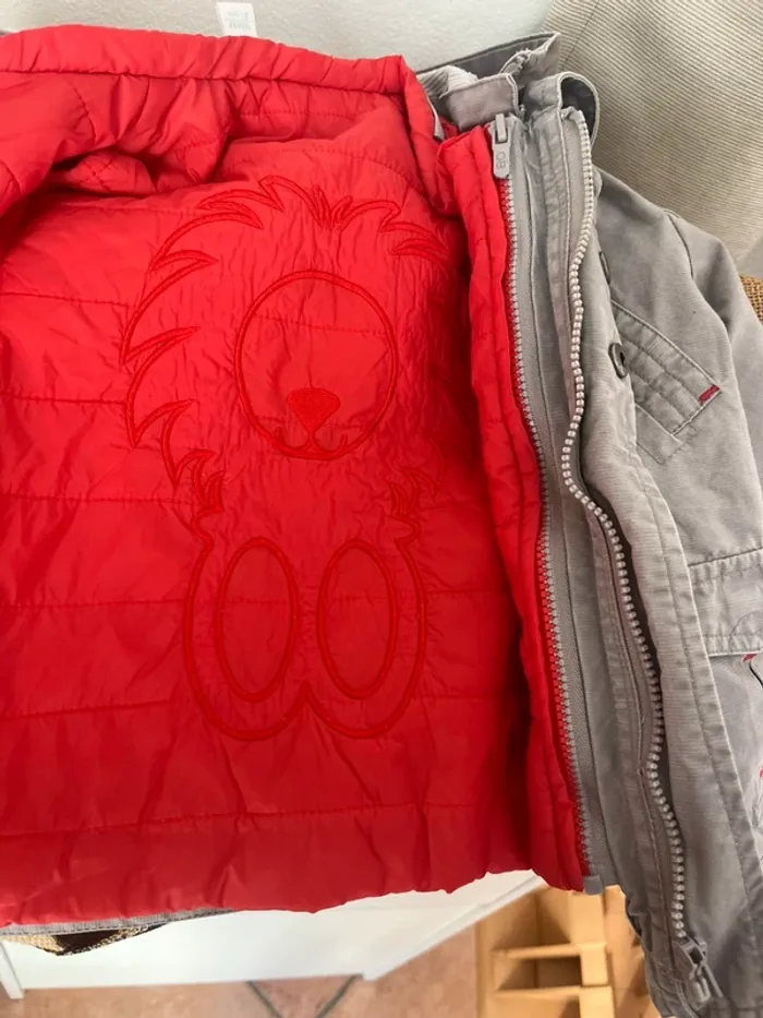 Veste 3 en 1 garçon 18 mois - photo numéro 5