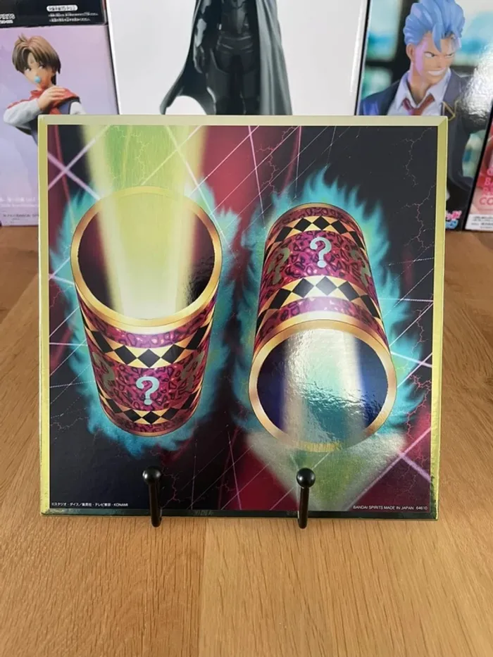 Yu-Gi-Oh! - Ichiban Kuji - Lot H Shikishi 20*20 cm Cylindres Magiques