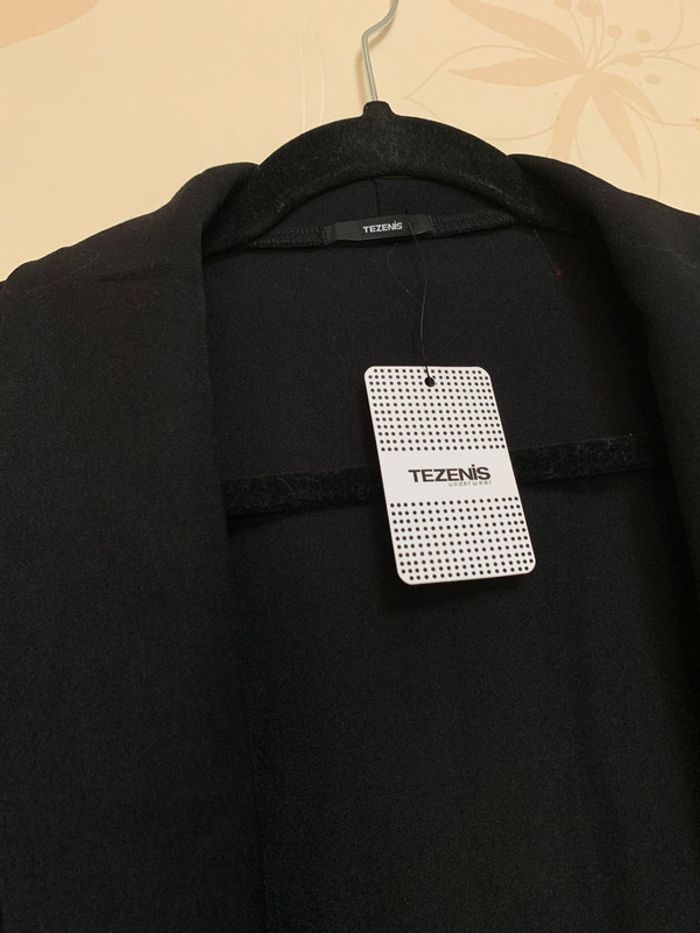 Blazer veste ouvert uni - photo numéro 8