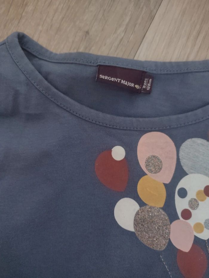 Tee-shirt chien et ballons Sergent major - photo numéro 3