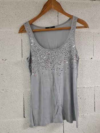 Débardeur paillettes