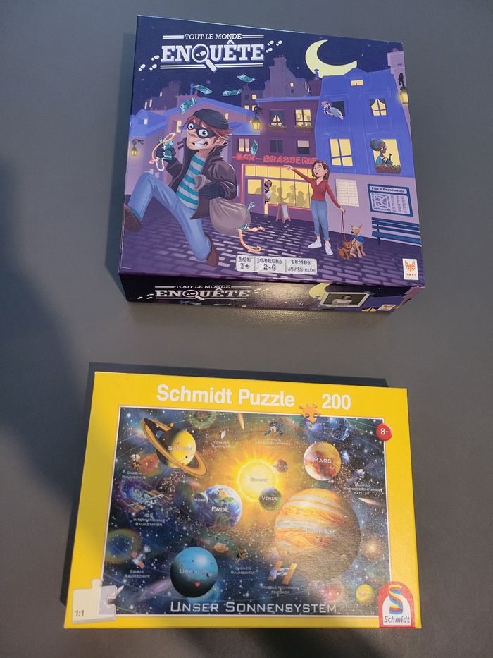 Lot 1 jeu de société et 1 puzzle - photo numéro 1