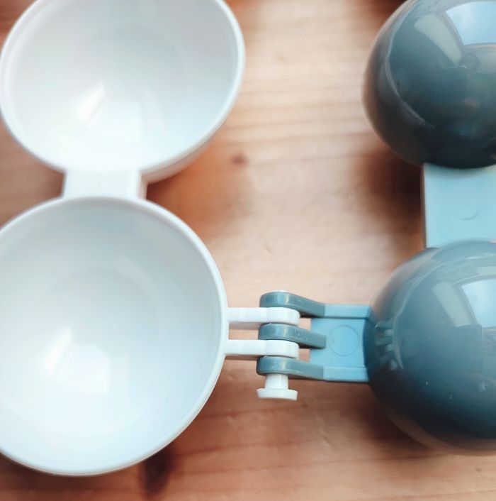 🌿 Moule à boulettes farcies x4 - Gris et blanc - Easy Make 🌿 - photo numéro 7