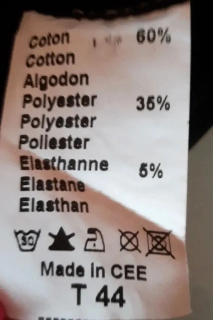 Veste légère noire bi-matière Telmail - photo numéro 7