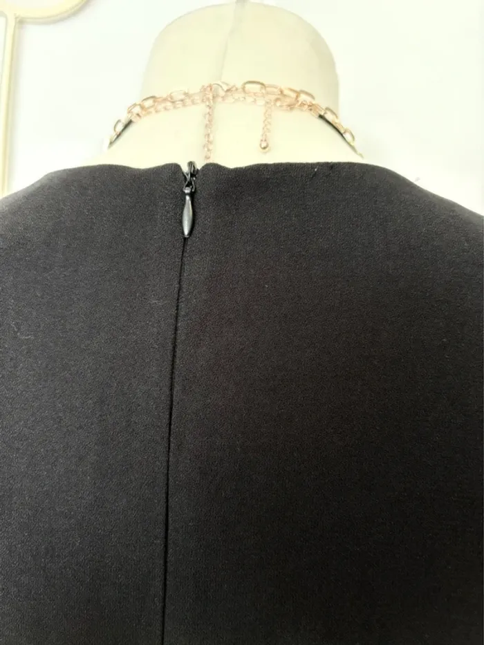Petite robe noire chic / élégante Mango Collection - photo numéro 6