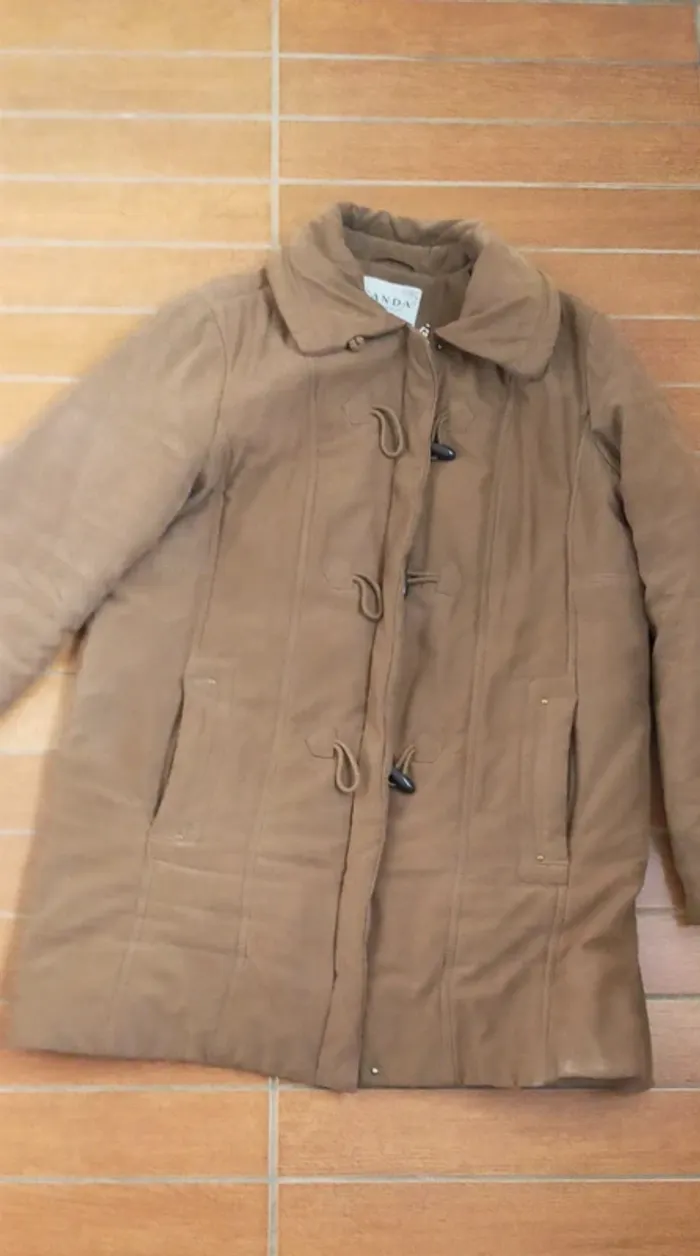 Manteau femme marron marque Canda