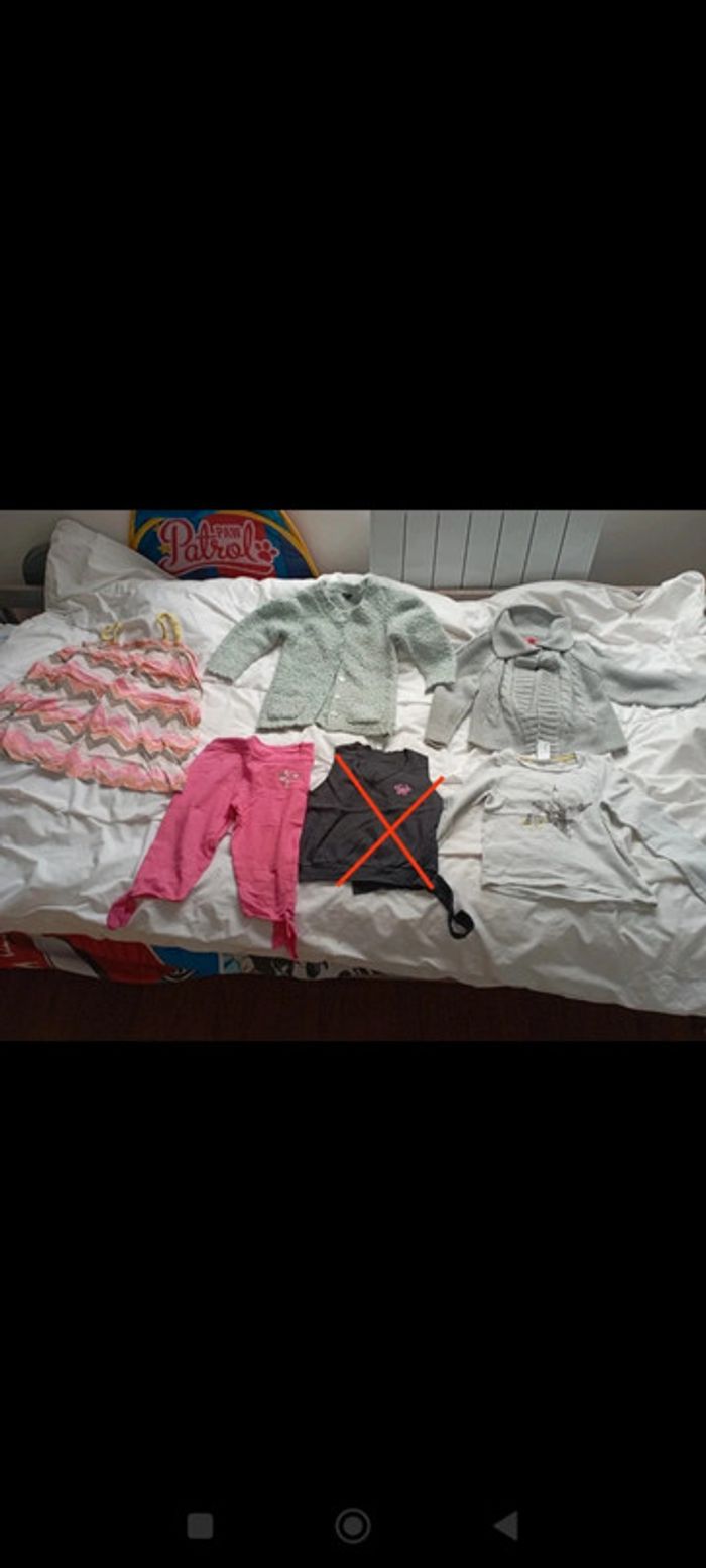 Lot 5 PCS fille 5 ans marques diverses 14€