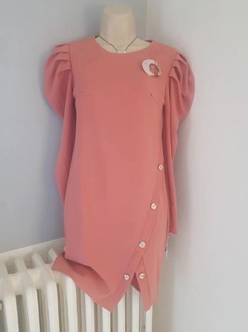Robe Manches Bouffantes Taille Unique