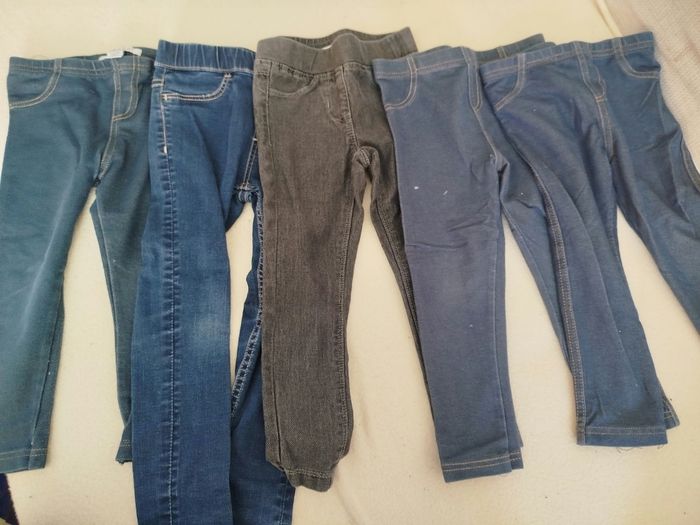 Lot de 5 legging 3 ans