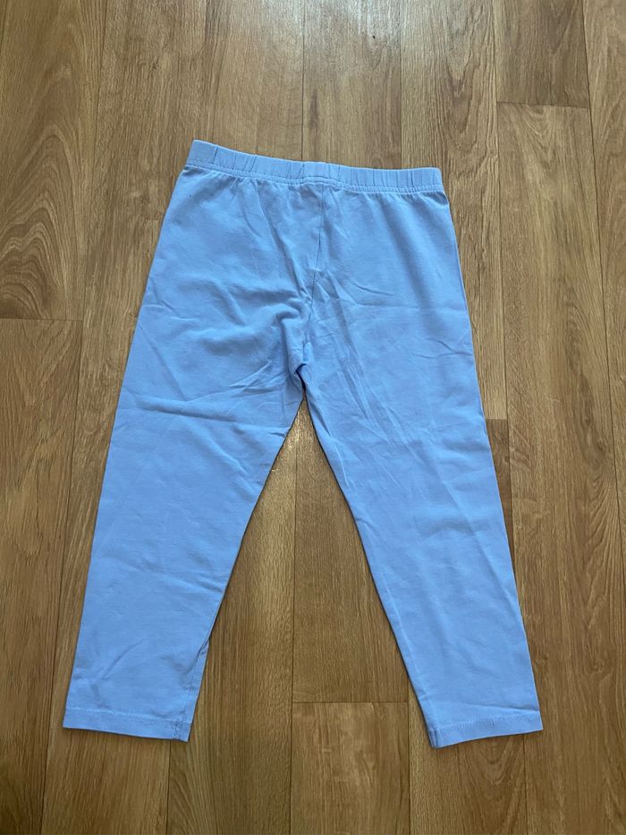 Legging bleu ciel fille 6 ans - photo numéro 2