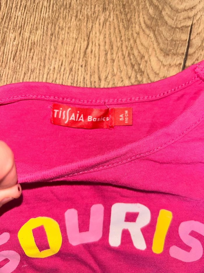 Pyjama fille - Souris mon petit cœur - Tissaia Basics - photo numéro 4