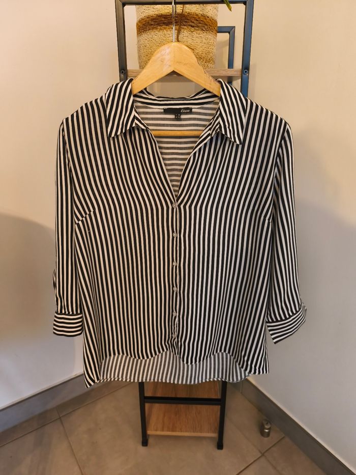 Chemisier Etam rayé