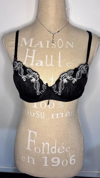 💕 Soutien gorge noir bretelles amovibles 90 B
