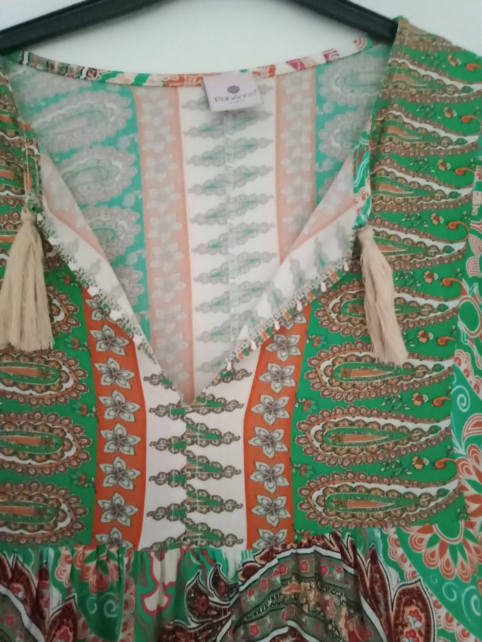 Robe courte imprimée Pohéme - photo numéro 6