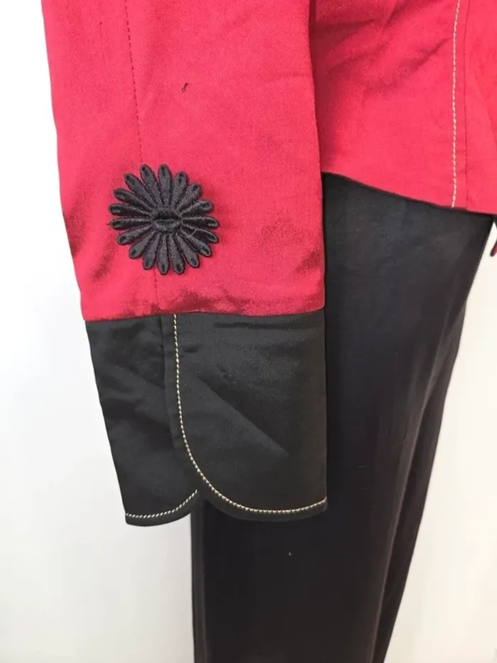 Blazer bordeaux Kristina Popovitch - photo numéro 5