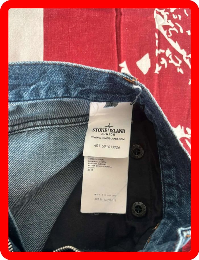 Jeans Stone Island Junior taille xs - photo numéro 7