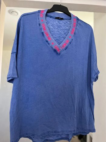 T shirt bleu