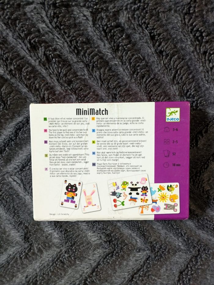 MiniMatch jeu d'observation et de rapidité - photo numéro 2