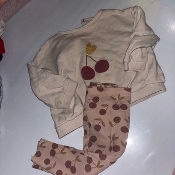 Ensemble pull legging petite fille