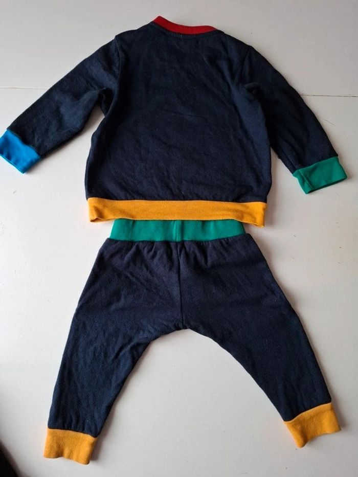 Ensemble de jogging garçon Petit Bateau taille 12 mois - photo numéro 3