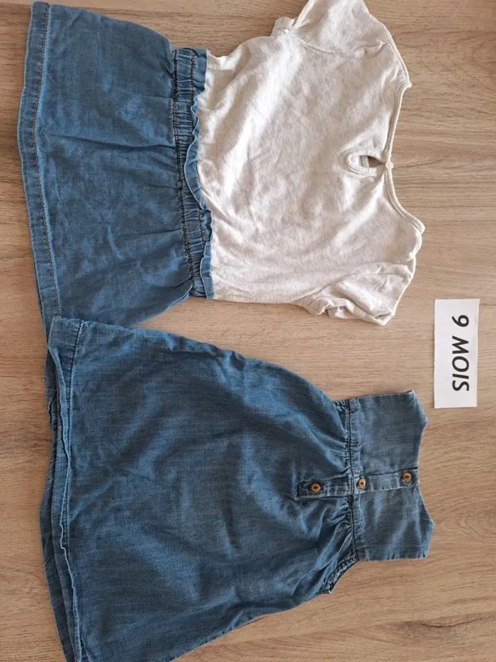 Lot 2 robes H&M et zara 9/12 mois - photo numéro 6