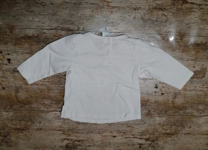 Joli t-shirt manches longues fille 3 mois TAO - photo numéro 3
