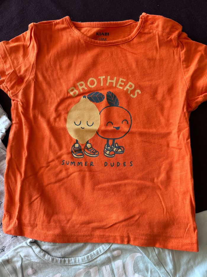 Lot 5 t-shirt été 18 mois Superman - photo numéro 2