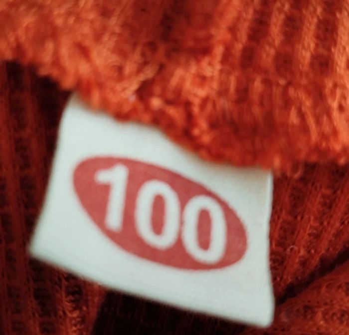 Sweat à capuche rouille taille 4 ans - photo numéro 3