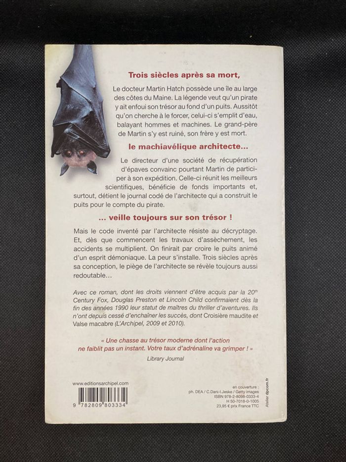 Le piège de l’architecte 🦇 - Roman broché - photo numéro 2