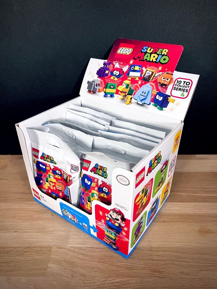 Boîte présentoir LEGO Super Mario Série 4 (71402) + 13 sachets neufs 2022 - photo numéro 3