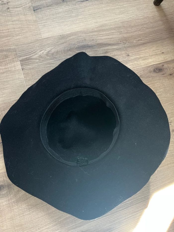 Chapeau noir en feutrine - photo numéro 3