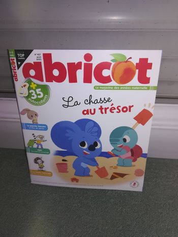 Revue d'activités Abricot, août 2025, 3/5 ans, neuve
