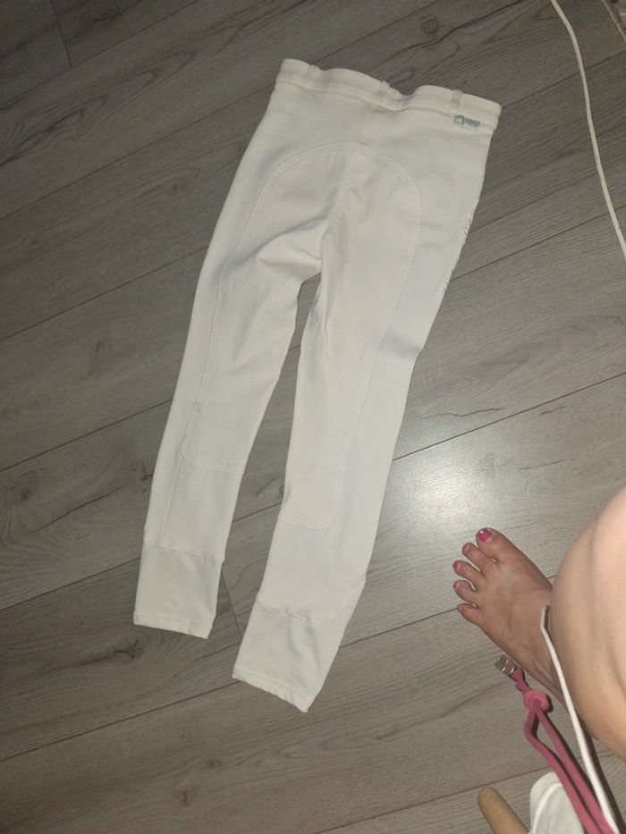 Pantalon blanc équilibre - photo numéro 2