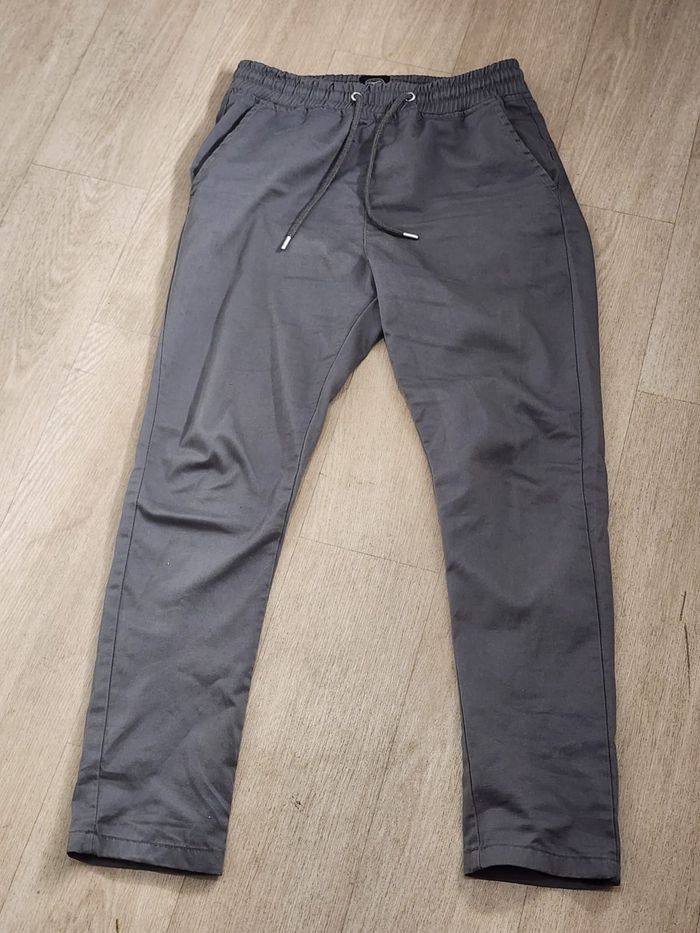 Chino Asos Le Breve Gris