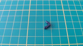 Bras du rétroviseur 98D pièce détachée Porsche 911 Carrera RS 2.7 1/8 1/8ème Altaya #B37