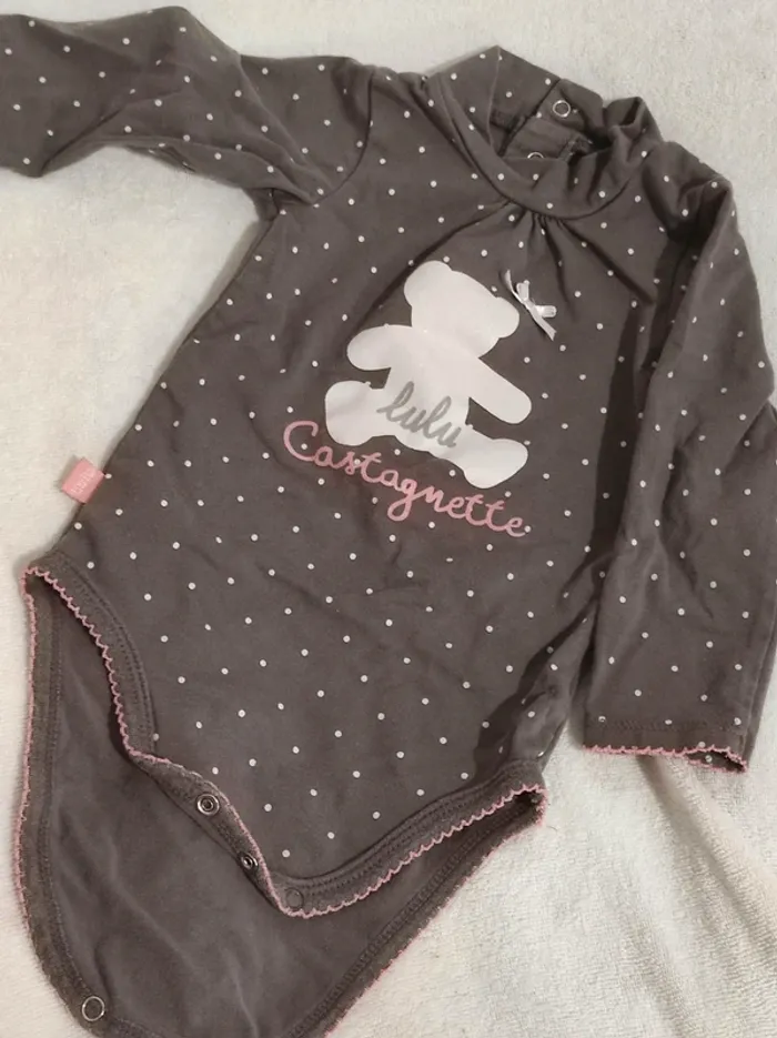Body Manches Longues - 12 Mois - Fille
