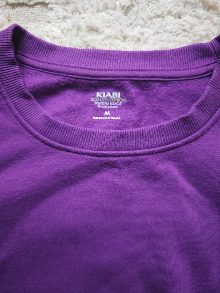 Sweat violet - photo numéro 2