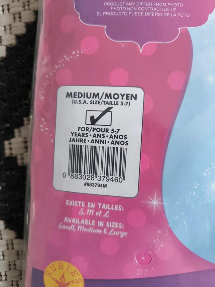 Déguisement princesse 5-7ans neuve - photo numéro 2