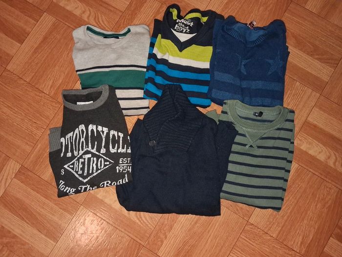 Lot Pulls 6 ans