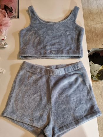 Ensemble brassière et mini short Shein