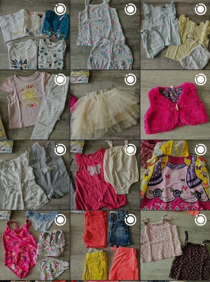 Lot vêtements fille 2 ans printemps été - photo numéro 2