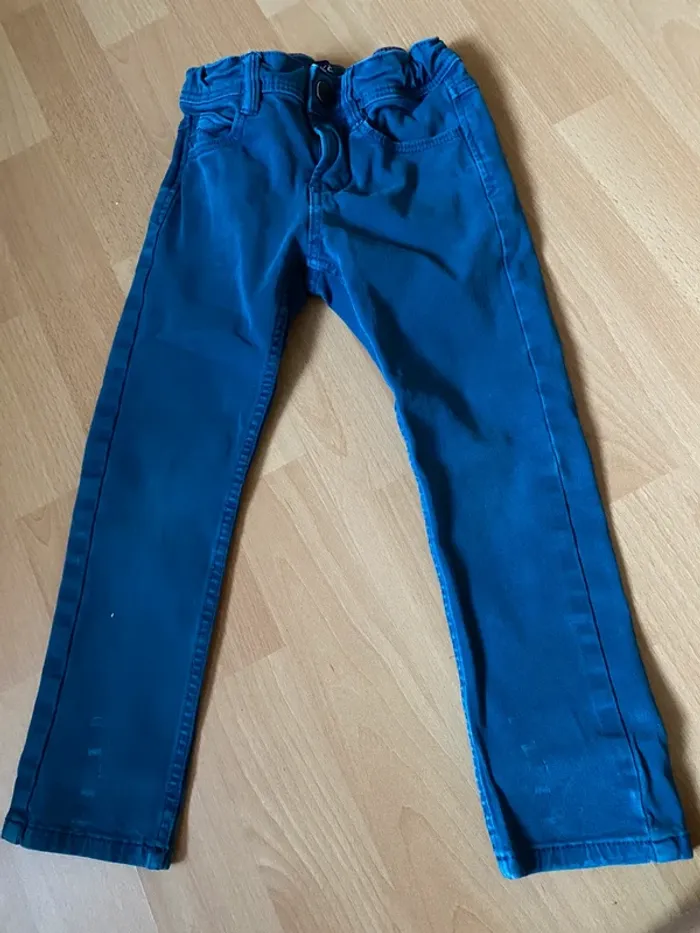 Pantalon jeans Skinny bleu Okaidi Taille 3 ans - 98 cm