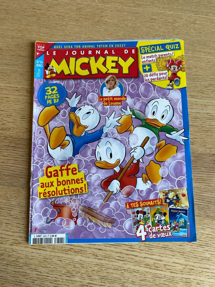 Lot de 8 Le journal de Mickey - photo numéro 9