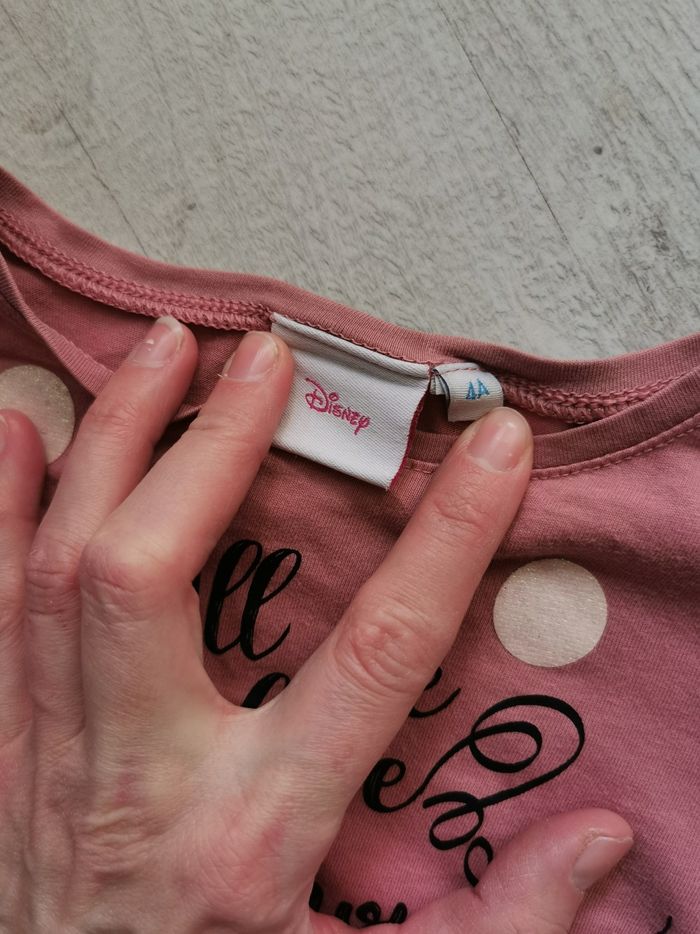 T shirt manche longue 4 ans minnie daisy - photo numéro 3